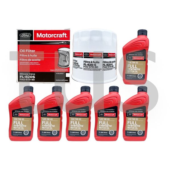 Motorcraft Oil Change kit for 2004 Ford Expedition 5.4L V8 Full Synthetic 5w20