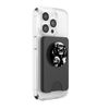 Anarchy Fan Skull with Mohawk Crazy Antisocial Punk PopSockets PopWallet for MagSafe