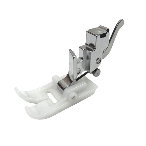Teflonfuss Antihaftfuß Gleitfuß Nähfuss + Nähfußhalter für Singer Tradition Line 2250, 2253, 2259, 2263, 2273, 2282 Nähmaschinen