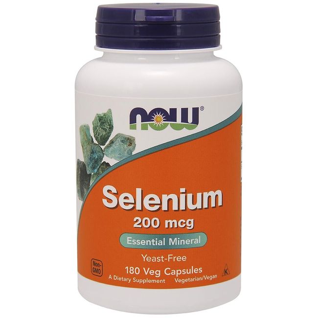 NOW FOODS Selenium 200 mcg - 180 Veg Capsules