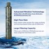 Personal Straw Water Filter W/Carry Case Hiking Camping Emergency Purifier,2Pack