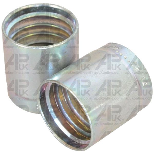 10 Hydraulic Hose Ferrule 3/8" Disca Trale 2SN/2SC Replacement for Implement Machinery Lorry