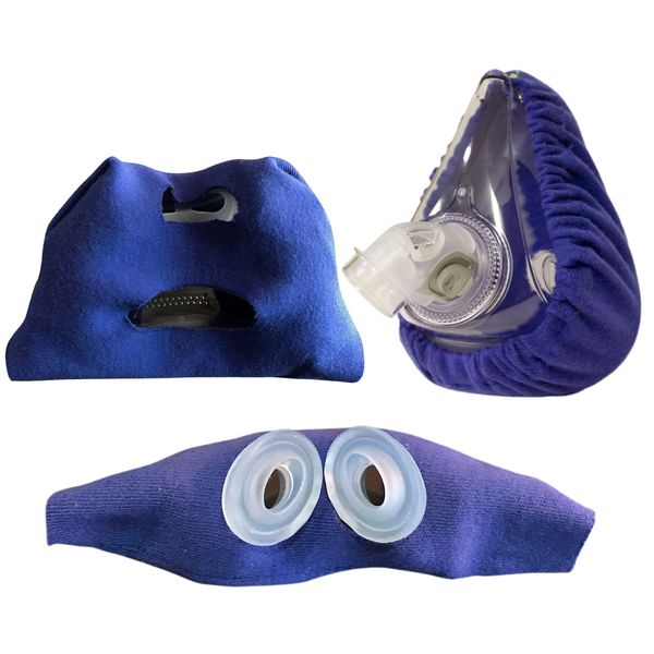 CPAP Mask Liners (#5060) Also Click for Other Mask Sizes - Reusable Fabric Comfort Cover Mask Liners to Reduce Air Leaks & Skin Irritation