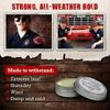 Firehouse Moustache Wax Light - for Beard & Mustache Shaping, Naturally Scented