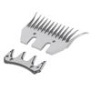 Sheep Shears Blade, Sheep Comb Blade Curved 13 Teeth Wool Clipper Comb Cutter Trimmer Accessory Set Kit