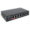 Intellinet 561686 network switch Fast Ethernet (10/100) Power Over Ethernet (PoE) Black