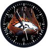 Denver Broncos Wall Clock 12" Large Personalized option with adding names F117