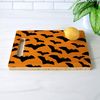 CafePress Halloween Bat Pattern Wood Cutting Board 11.25"x7.5"