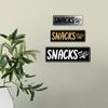 Signs ByLITA Standard Snacks Sign (Blue) - Small