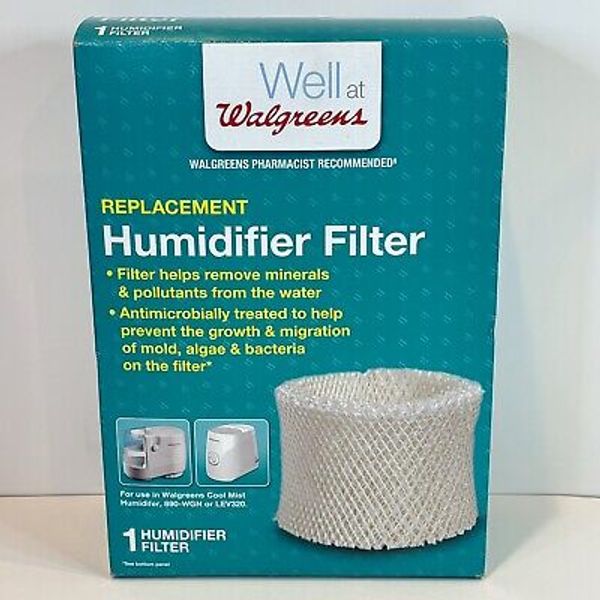 Walgreens Cool Mist Humidifier Filter for use with 890-WGN, LEV320