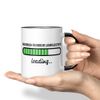JUNIWORDS Tasse, Medizinisch-technische Laborassistentin loading, Schwarz (6207490)