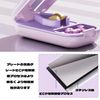 DEVENTORZ Pill Cutter, 2 Divided Pill Cutter, Compatible with Multiple Tablets, Medicine Cutter, Pill Case Function, Precise Pill Alignment Function, Half Dividing, Easy to Cut, Portable, Lightweight