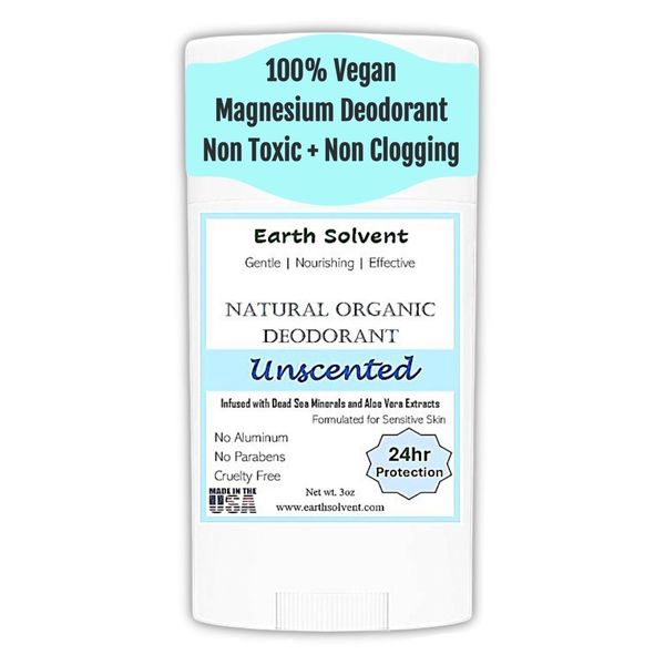 Magnesium Natural Organic Vegan Deodorant 3 oz