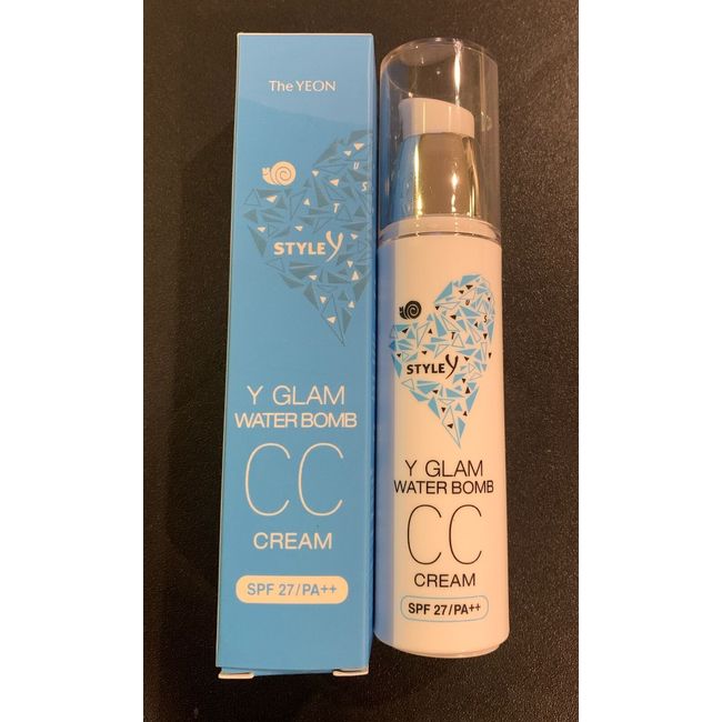 The YEON Y Glam Waterbomb CC Cream Spf27/PA ++ K-Beauty 30ml