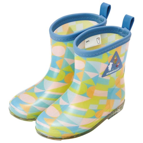 Skater RIBT16-A Rain Boots, Shoes, Children's Moomin, Anime with Reflective Tape, 6.3 inches (16 cm)