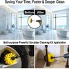 22PCS Drill Brush Set Power Scrubber Attachments Car Carpet Tile Grout Cleaning