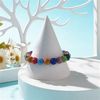 Multi colour Disco Balls/Shamballa Beads Stretchable Bracelet