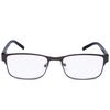 EYEGUARD Readers Metal Deluxe Rectangular Reading Glasses for Men 2.25