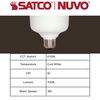 Satco S7376 105W T5 Compact Fluorescent Bulb - 4100K Cool White - Medium Base E26-400W Equivalent - Energy-Efficient Lighting - 2 Pack