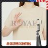 71''Smart Tracking Selfie Stick & Tripod Stand with 360°Rotation 2LED Fill Light