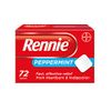 Rennie Peppermint 72 Tablets