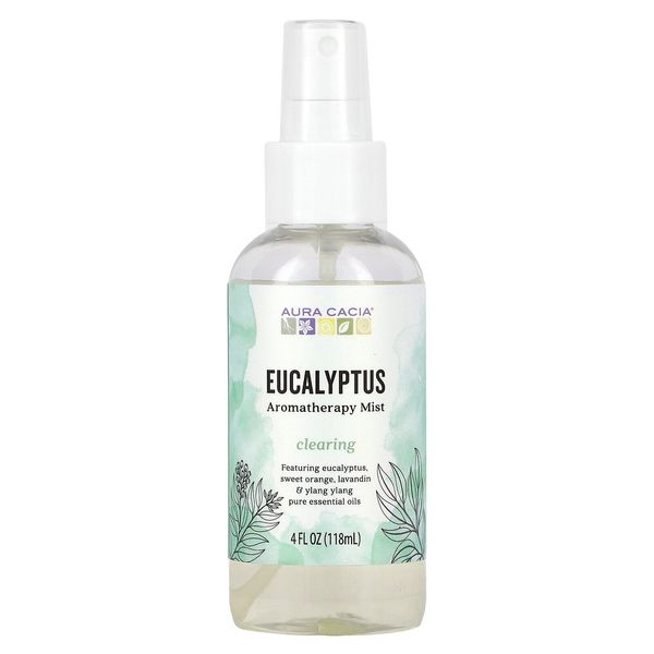 Aromatherapy Mist, Clearing Eucalyptus, 4 fl oz (118 ml)
