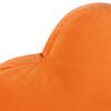 Heya Home Flower Ready Filled Cushion,Orange,45 x 45cm