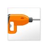 CafePress Power Drill Sticker Square Bumper Sticker Car Decal