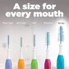 GUM Proxabrush Go-Betweens Interdental Brushes, Wide, Plaque Removal, 10 Count