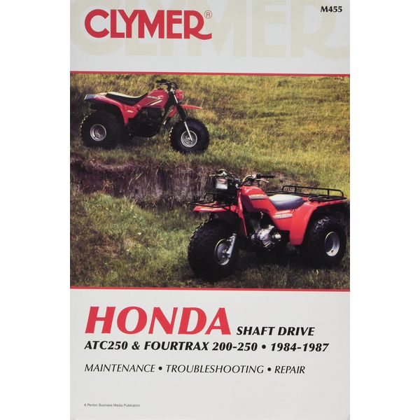 Clymer M455 Repair Manual , Black
