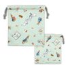 Toshin Pack Peter Rabbit Drawstring Bag (Peter BOOK Chirashi) PR-KI008
