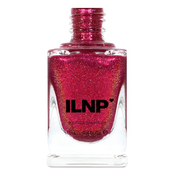 ILNP Nexus - Rich Raspberry Holographic Nail Polish