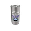 Keep Calm and Diffuse On Aromatherapy Stainless Steel Insulated Tumbler