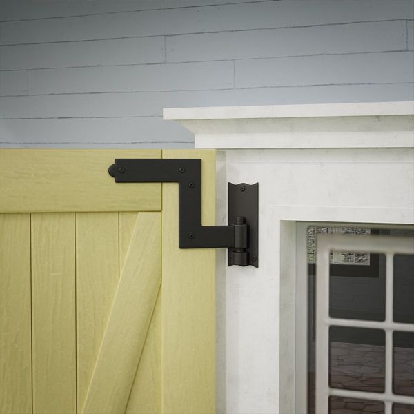 Renovators Supply Shutter Lift Off Pintle Hinge 6.5" Wrought Iron Window Hinges