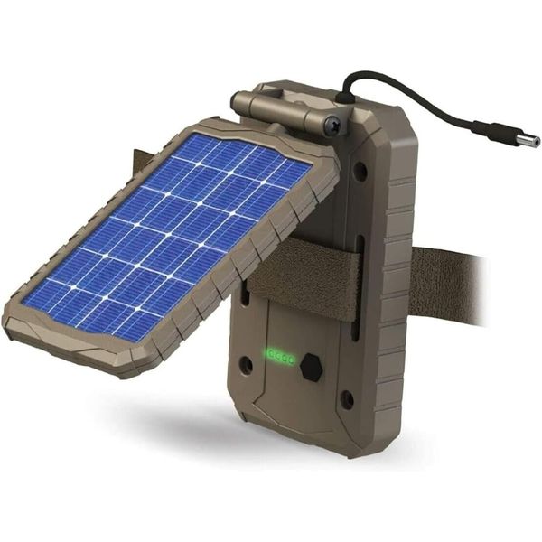 Stealth Cam Durable Sol-Pak Solar Battery Pack | 12V Solar Power Panel, 1000 MAH