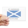 CafePress St Andrews Scotland Rectangle Bumper Sticker Car Decal