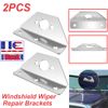 For Peterbilt 379 388 389 Left / Right Windshield Wiper Repair Brackets Kit 2PCS