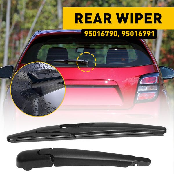 Assembly For 2012-2020 Chevrolet Sonic Rear Windshield Wiper Arm Blade Kit Set