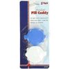 2 Pack, Pill Travel Caddy Airtight, Moisture Proof Case, Caddie, Container Box.