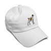 Soft Baseball Cap Brittany Spaniel Embroidery Dogs Brittany Spaniel Twill Cotton Grouse Dad Hats for Men & Women White Design Only