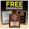 Crown Awards Personalized Walnut Mud Run Plaque, 7 x 9 Mud Run Plaques