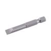 Slotted Screwdriver Bit Set, 6pcs Flat Head Screwdriver Bits, 50mm 2.0-6.0mm 1/4 Hex Shank Bits Magnetic Flat Head Screwdriver Bits