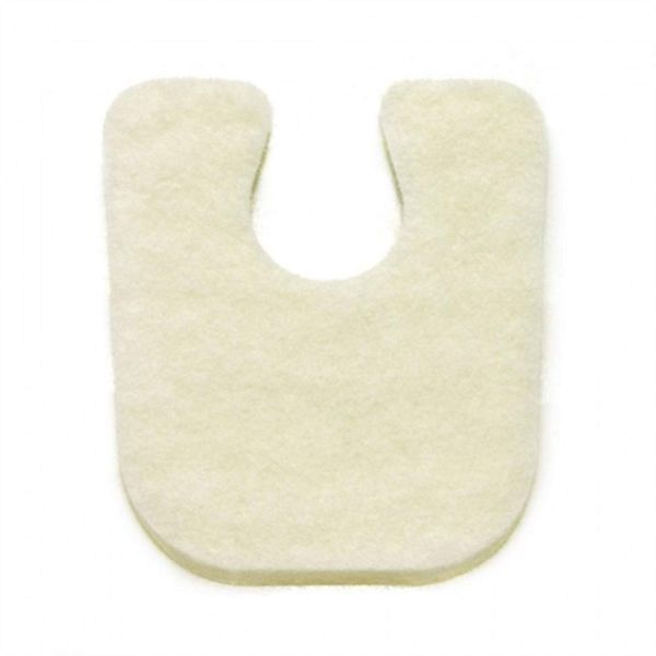 U Shaped Felt Callus Cushion Pad, 40 Pad Pack, 1/8" Adhesive Felt