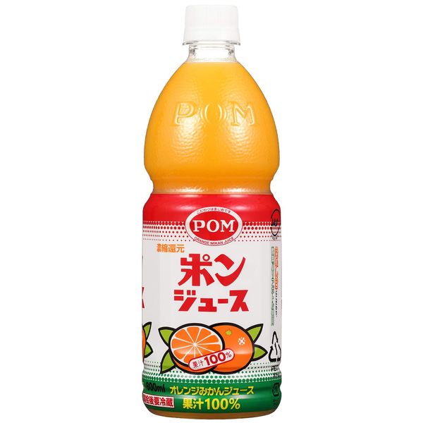 Ehime Beverage POM Pong Juice, 28.7 fl oz (800 ml)