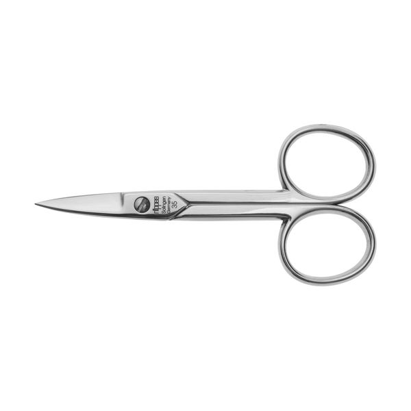 nippes Solingen Professional nail scissors made of hardened steel, 9 cm, scissors with claw straw, addition to any pedicure, manicure set, quality from Solingen