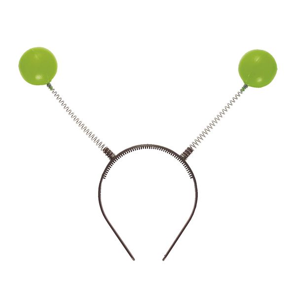 Green Antenna Headbands Job Theme Hats Caps & Headwear for Fancy Dress Costumes Accessory