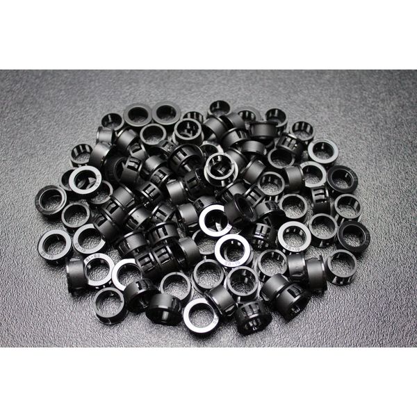 100 PACK 1 GAUGE SNAP PROTECT BUSHING FIREWALL HOLE PLUG WIRE ELECTRICAL SB1