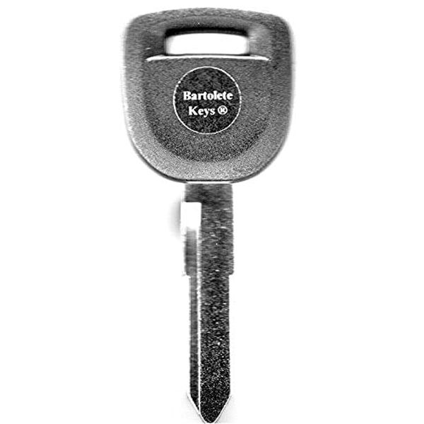 Bartolete Keys Replacement/Compatible with Transponder Key Blank Fits Mazda 2 CX5 with Do It Yourself Programming Instructions