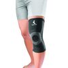 MUELLER Sports Medicine Premium Knit Knee Support with Gel Pad, Knee Pain Relief Support for Men and Women, Ideal for Arthritis, Sprains, Black, Small/Medium