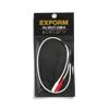 EXFORM iDJ SPLIT CABLE Headphone Output Splitter Cable 3.5-STJX2-0.5M